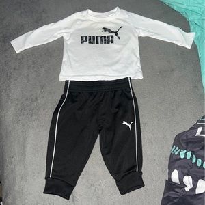 Puma outfit for a baby boy